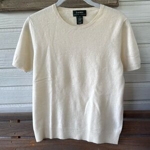 Ralph Lauren Cream Crew Neck Sweater